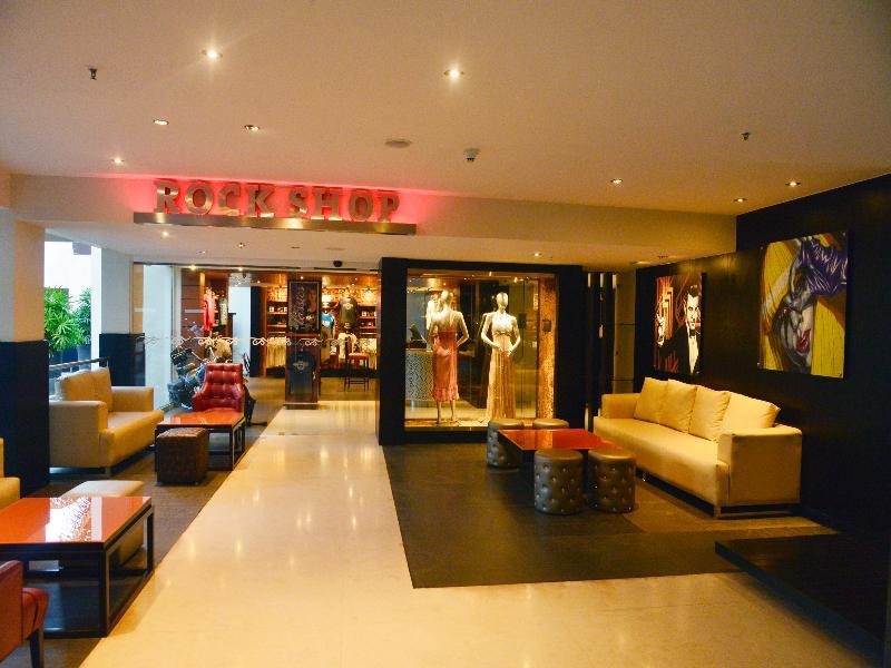 Hard Rock Hotel Goa Calangute Luaran gambar The lobby of the hotel