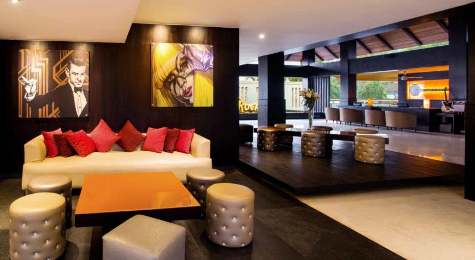 Hard Rock Hotel Goa Calangute Luaran gambar The lobby of the hotel