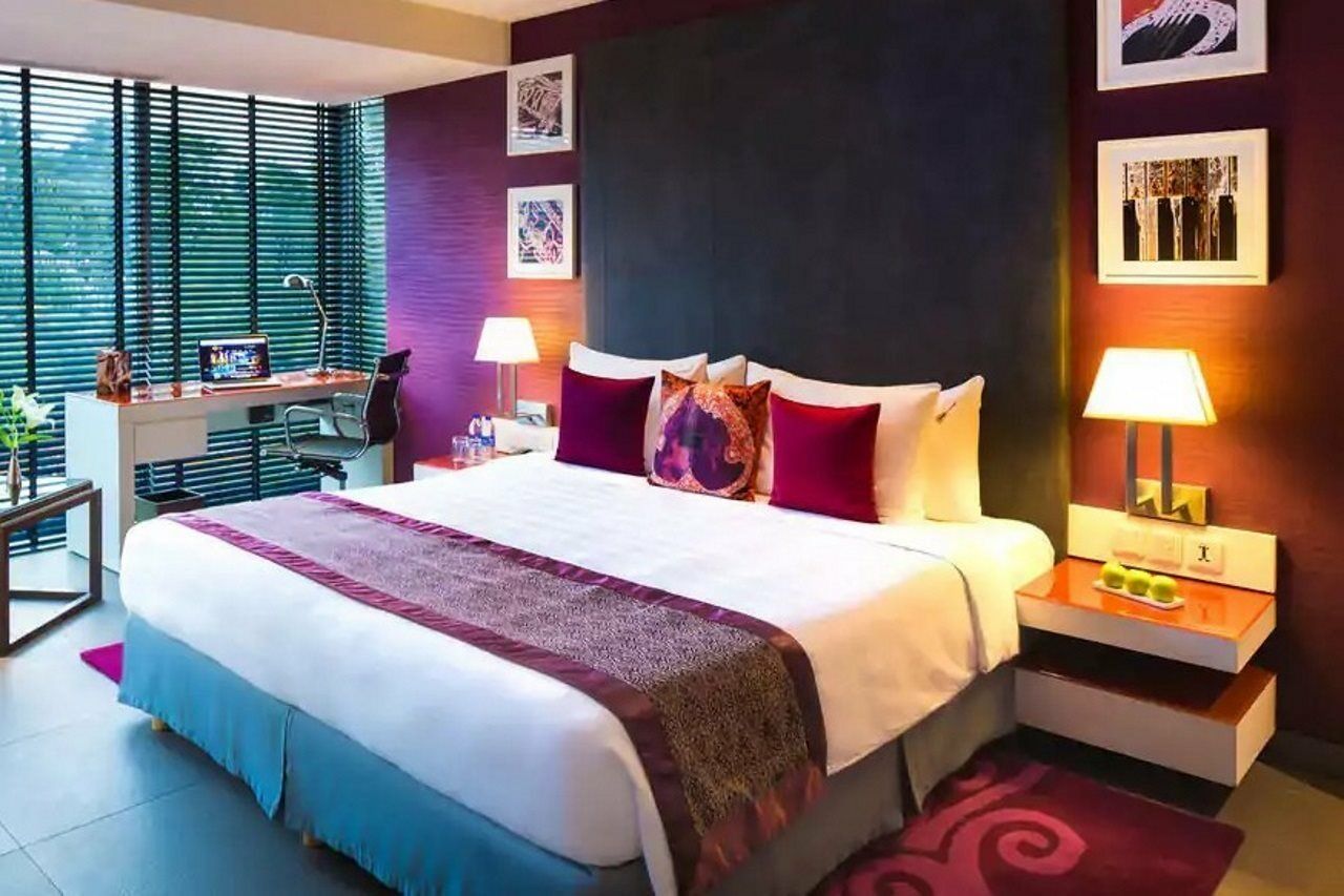 Hard Rock Hotel Goa Calangute Luaran gambar A typical bedroom at the hotel